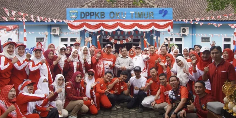 DPPKB OKU Timur Meriahkan HUT RI ke-80 dengan Lomba