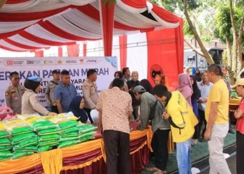 Harga Sembako Naik, Polres OKU Timur Gelar Gerakan Pangan Murah