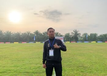 Ardiyan Guru Olah Raga OKU Timur Salah  Satu Wasit  Porprov XV Muba
