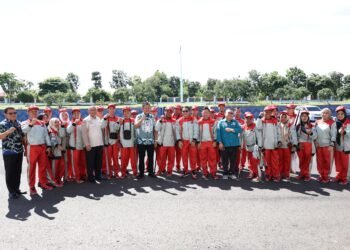 18 Atlet Disabilitas Dilepas, Junjung Tinggi Sportivitas Dan  Tunjukkan Semangat Juang Pesan Bupati