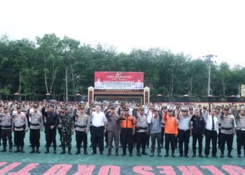 Antisipasi Bencana AKBP Listiyono Pimpin Apel