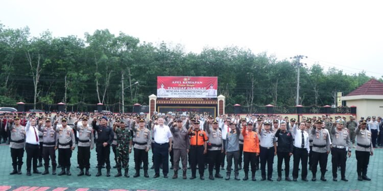 Antisipasi Bencana AKBP Listiyono Pimpin Apel