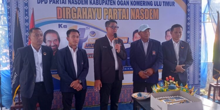Partai Nasdem Usung kader Cabub Dan Cawabub OKU Timur Th 2029