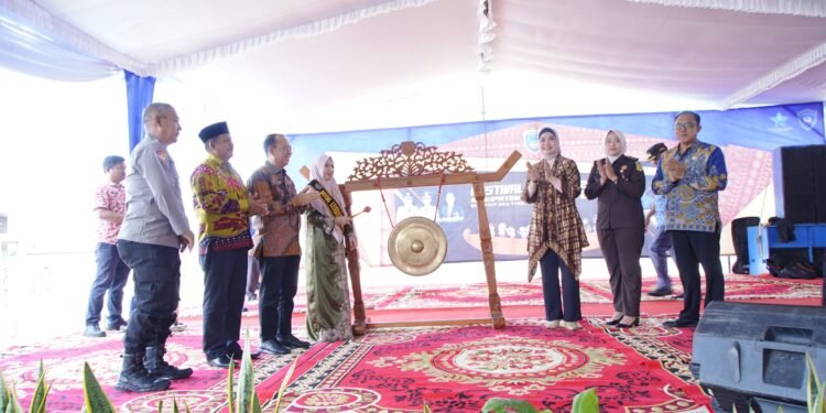 Festival Literasi OKUT Th 2025 Sukses, Kadin Perpustakaan Provinsi Sumsel Fitriana Puji Gedung Pustakaan OKUT