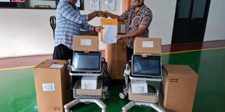 RSUD MPA Terima Bantuan Dua Unit Ventilator Invasive Dari Kementerian BUMN