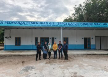 Kunjungan Dinkes OKU Timur & Puskesmas Pandan Agung ke Dapur SPPG  Kota Negara Timur