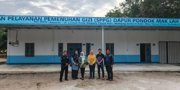 Kunjungan Dinkes OKU Timur & Puskesmas Pandan Agung ke Dapur SPPG  Kota Negara Timur