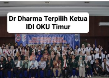 Kembali Dr Dharma Pimpin IDI OKU Timur