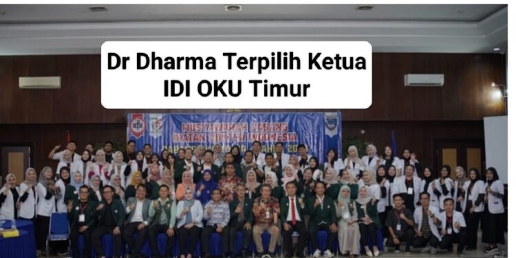 Kembali Dr Dharma Pimpin IDI OKU Timur