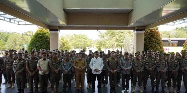 70 Satpol PP OKU Timur Ikuti Diklatsar Pol PP 2025