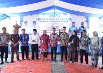 Isbat Nikah Terpadu Zona Empat  Diikuti 103 pasangan