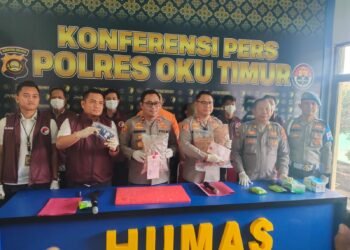 Gacor, Kapolres OKU Timur Ringkus Bandar Daun Setan 2.504 gram