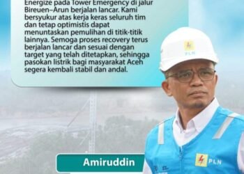 Nge-Prank Korban Bencana,  Listrik di Aceh Pulih 93%. Bahlil Dan Darmo”Pecat