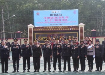 Kapolres OKU Timur Gelar Upacara Hari Ibu Ke – 97 Tahun