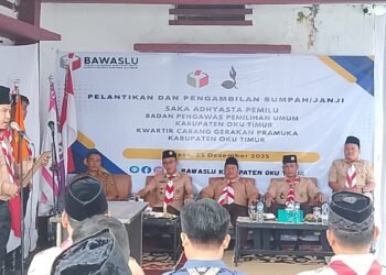 Sunarto SP, Resmi Dilantik Ketua Majelis Pembimbing Saka Adhyasta