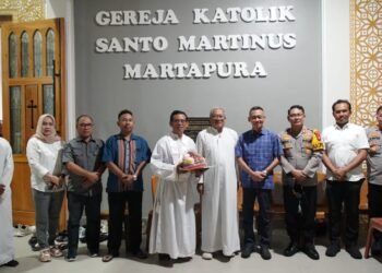 Wabub Yudha Tinjau Persiapan Pengamanan Natal,Ini Bentuk Nyata Kepedulian Sesama Umat