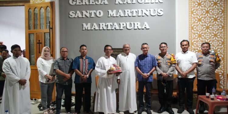 Wabub Yudha Tinjau Persiapan Pengamanan Natal,Ini Bentuk Nyata Kepedulian Sesama Umat