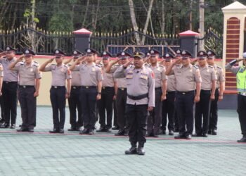 Kapolres OKU Timur AKBP Adik Rotasi Empat Perwira