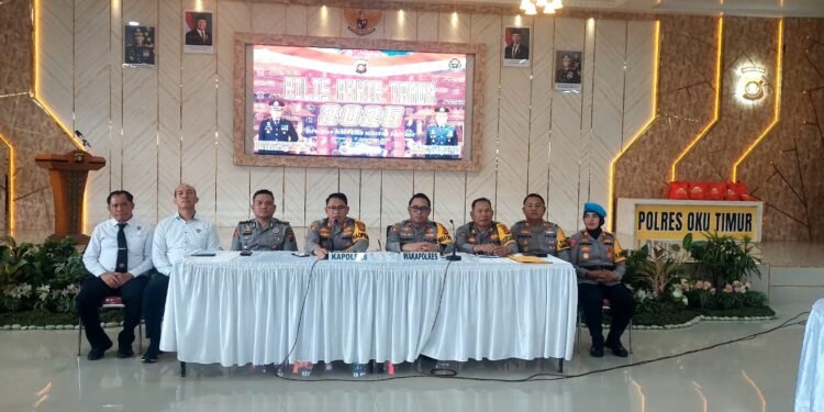 Gelar Rilis Akhir Th 2025, Ini Kata Kapolres  OKU Timur AKBP Adik  Listiyono