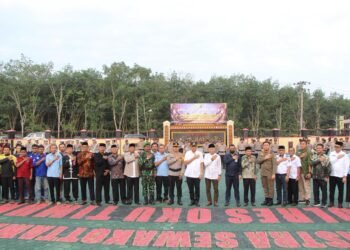 Mapolres OKU Timur Gelar Apel Menjaga Situasi Kamtibmas  Yang Kondusif,Saat Bulan Rhamadon 1447 H/ 2026