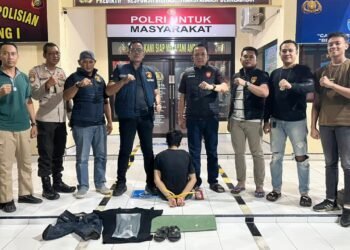 Kolaberasi Tim Jatanras Polda Sumsel Dan Polsek Belitang I Ringkus DPO Curanmor OKU Timiur