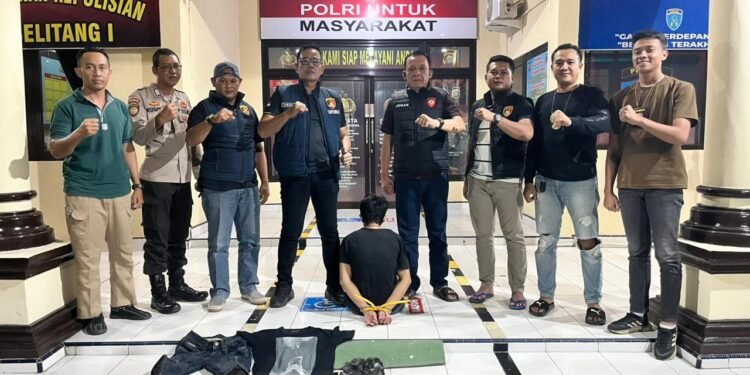 Kolaberasi Tim Jatanras Polda Sumsel Dan Polsek Belitang I Ringkus DPO Curanmor OKU Timiur