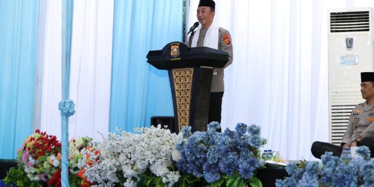 Silaturahmi dengan Warga Banyuasin, Kapolda Sumsel Tegaskan Kolaborasi Jaga Kamtibmas