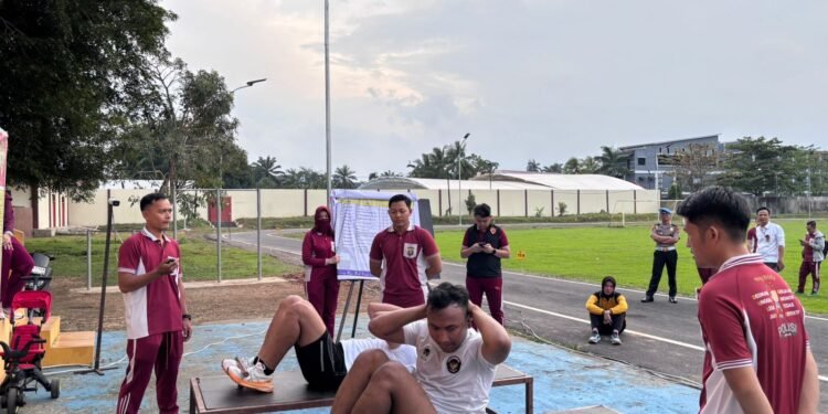 Polda Sumsel Gelar Tes Kesamaptaan Calon Mahasiswa S-2 STIK Angkatan 2026