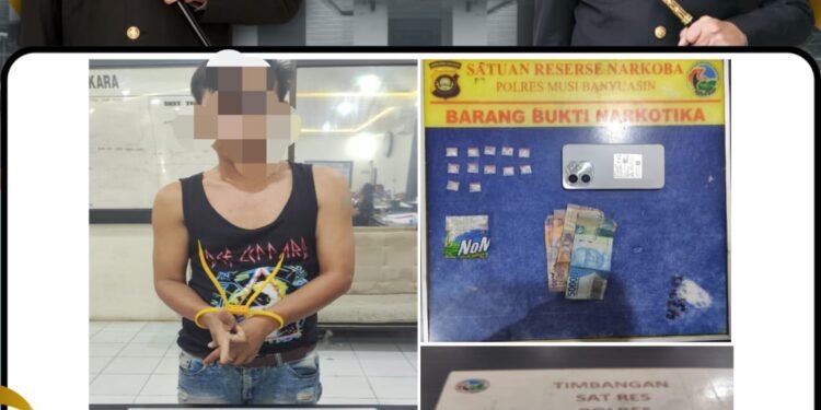 Polisi Bekuk Dua Pengedar Sabu Di Muba Menjelang Operasi Ketupat Musi 2026