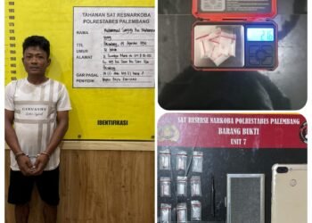 Sembilan Paket Sabu Ditemukan di Tangan Tersangka Saat Digerebek