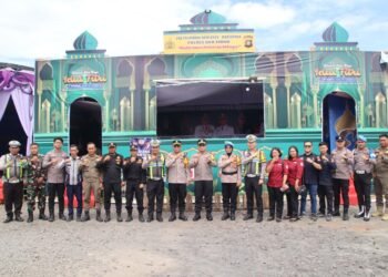 Berikan Aman Dan Nyaman Masyarakat Melaksanakan Hari Raya Idul Fitri,Waka Polres Tinjau Pos