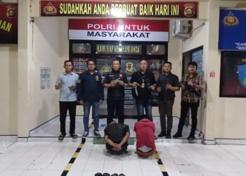 Apes Dua Pelaku Membawak Senjata Tajam Diringkus APH
