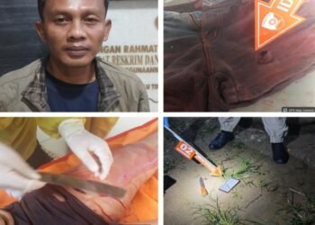 Pelaku Pembunuh Wanita Asal Lampung, Diringkus SATRESKRIM POLRES OKU TIMUR, Tampa Perlawanan