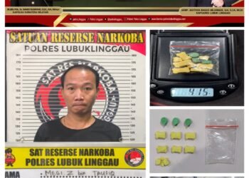 Tabrak Mobil Polisi,Kuril Buang Barang Bukti Extasi