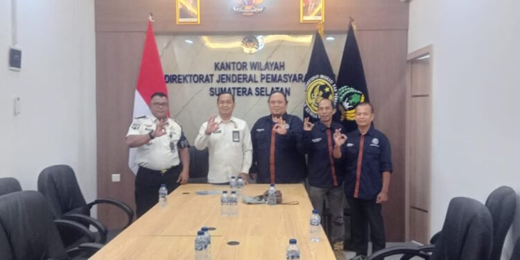 IWO Sumsel Audiensi dengan Kakanwil Pemasyarakatan, Perkuat Sinergi