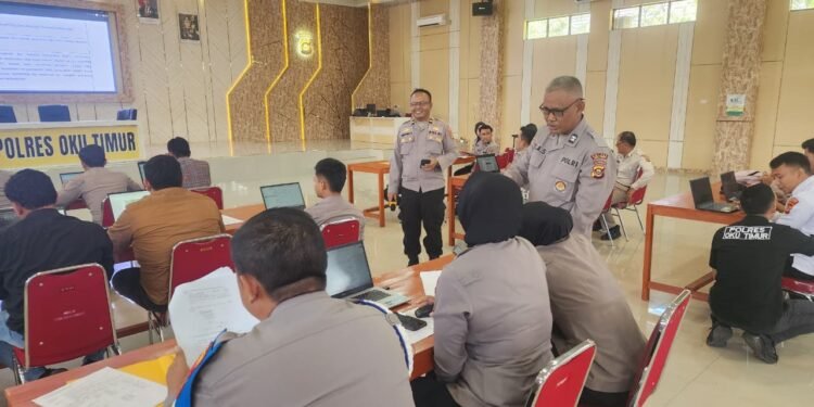Tingkatkan Pemahaman, Polres OKUT Adakan Bimtek Manajemen Risiko