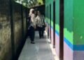 Puskes Martapura Cek Rutin  Kebersihan Lingkungan SMPN 1 MPA
