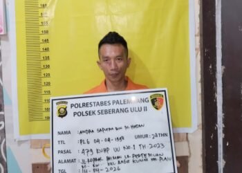 Respons Cepat Call Center 110, Polsek Seberang Ulu II Palembang Ringkus Pelaku Jambret