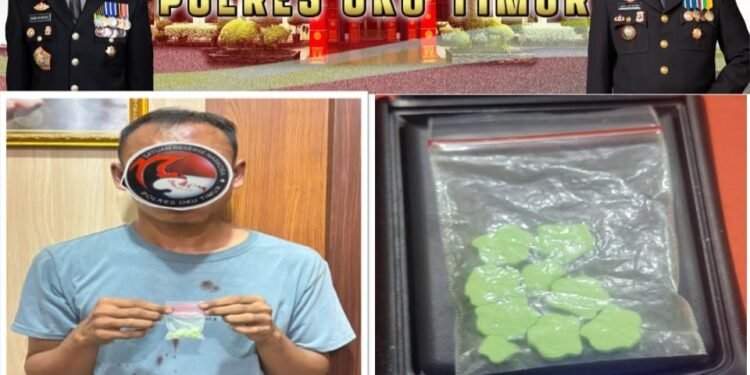 Satresnarkoba OKU Timur Gagalkan Peredaran Ekstasi Lintas Provinsi di Martapura