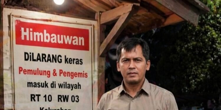 Pemulung Dan Pengemis Dilarang Masuk di RT 10 RW 03 Kelurahan Dusun Martapura