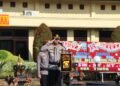 Kapolres OKU Timur AKBP Adik  Pimpin Serah Jabatan Pejabat Baru