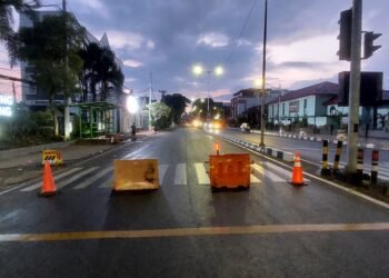 Polda Sumsel Pastikan Kelancaran Lalu Lintas Saat Uji Coba CFD Sudirman–Jakabaring