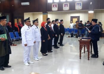 43 Pejabat OKU Timur Dilantik, Sekda Minta Langsung Tancap Gas Tingkatkan Kinerja