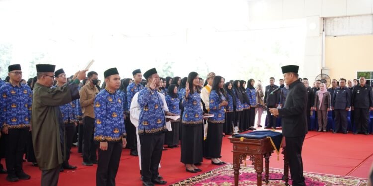 197 CPNS Resmi Jadi PNS, Bupati Enos Tegaskan ASN Harus Siap Melayani Rakyat