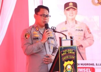 Polres OKU Timur Resmikan Sumur Bor Bantuan Kapolda Sumsel, Warga Desa Kota Baru Kini Nikmati Air Bersih