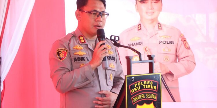 Polres OKU Timur Resmikan Sumur Bor Bantuan Kapolda Sumsel, Warga Desa Kota Baru Kini Nikmati Air Bersih