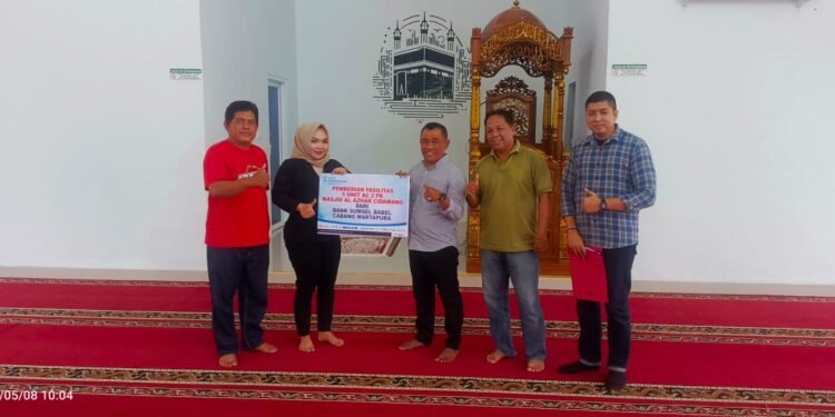 Sentuhan CSR BSB, Masjid Cidawang Makin Nyaman Untuk Ibadah
