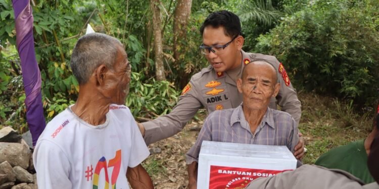 Jembatan Merah Putih Dibangun, Kapolres OKU Timur Banjir Apresiasi Warga