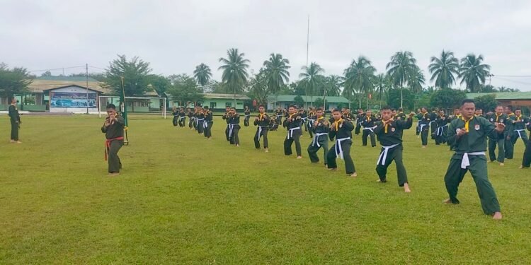 Prajurit PRIMA Ditempa Lewat Silat Militer