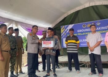 Jaga Stabilitas Kamtibmas, Polres OKU Timur Ringankan Beban Masyarakat Lewat Program Bansos